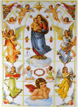 Poezieplaatjes Maria, Christus en Engelen