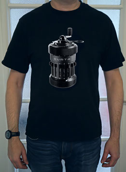 Curta T-Shirt – 100% Cotton – Black