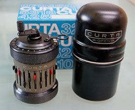 Curta II Complete Set, No. 521282, Year 1962 – 1-Year Warranty