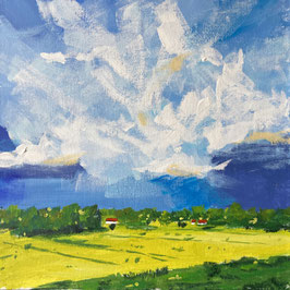 "Impressionistische Landschaftsskizze"