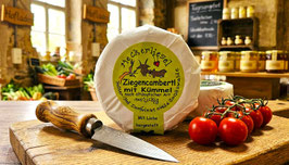 Ziegencambertl mit Kümmel