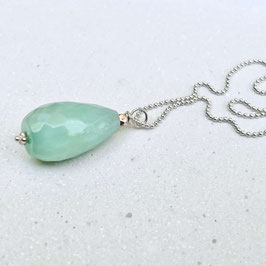 OCEAN GODDESS Kette Amazonit Silber