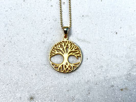 BAUM DES LEBENS Kette gold