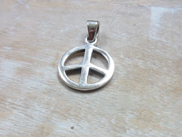 PEACE Anhänger 925 Silber