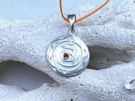 SVADHISTHANA Kette Sakralchakra Citrin Anhänger Silber