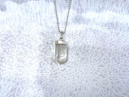 Kette Kristallspitze in Silber