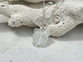 Kette Bergkristall Schmetterling