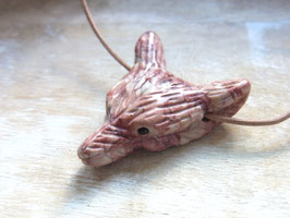 Kette mit Wolfskopf Mookait
