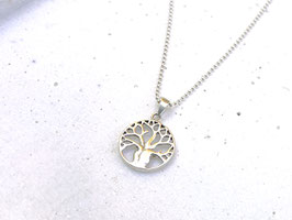 Lebensbaum Kette Silber