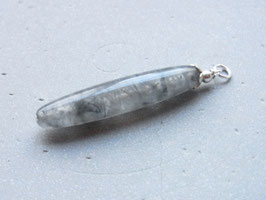 Wolkenquarz Anhänger in Silber