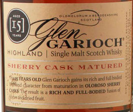 Glen Garioch 15 y. Sherry Cask