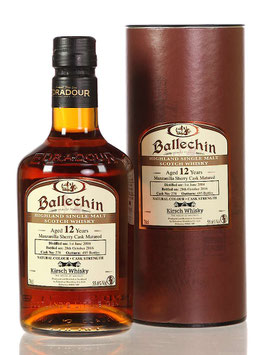 Ballechin 12 y. Manzanilla Sherry Cask