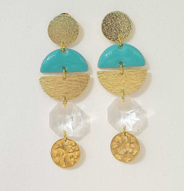Ohrringe "LA BELLE ISABELLE" turquoise II