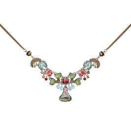 Zartes Collier  "FLOWER GARDEN MARIGOLD"
