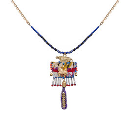 Zartes Collier  "BOHO FANTASY TIGER"
