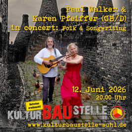 Paul Walker & Karen Pfeiffer (GB/D) in concert: