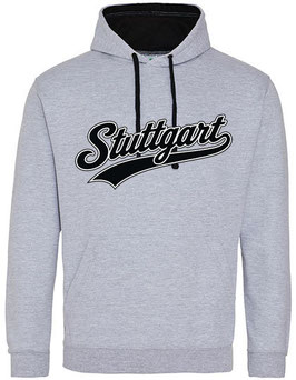 Stuttgart-UnisexHoodie - heather/schwarz