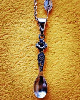 BABY SPOON#1  (INCA CROSS)