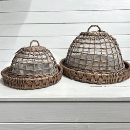 Abdeckhaube mit Tablett Weide