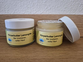 Körperbutter erfrischende Pflege mit Lemongras