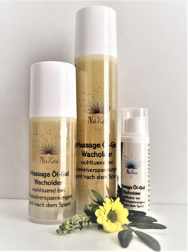 Massage Öl-Gel Wacholder