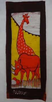 Panneau art batik Sud Africain - Small