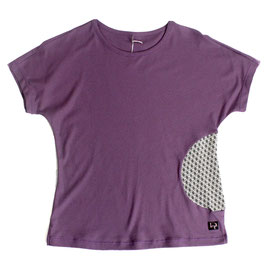 T-shirt de création "Déco-T" par Hiro violet