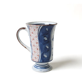 Tasse-Mug Vintage motif "Pruniers"