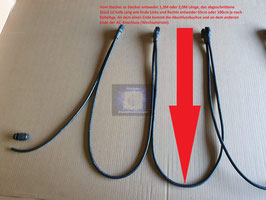 Enphase Q-Kabel, Q-25-10-1, 1,3m Hochformat (Preis pro Steckverbinder mit Kabelenden)