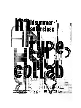 Midsummer Masterclass Lego(TM) Letterpress, Print & Play