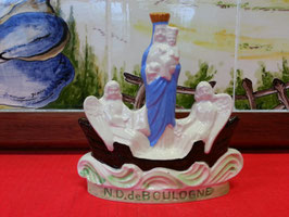 Notre Dame de Boulogne Faience de Desvres