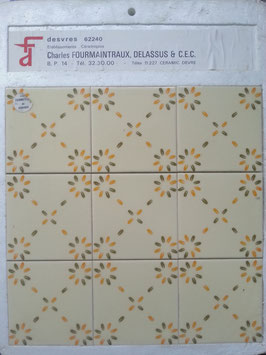 Carreaux Fourmaintraux Delassus Faience de Desvres