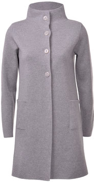 -30% Maxi Cardigan Gran Sasso Grigio Chiaro tg. 48