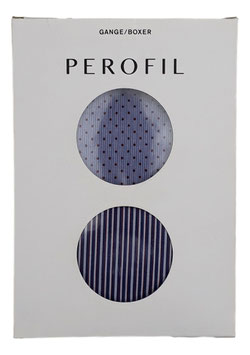 -50% Solo 3-S Perofil Boxer Gange Bi-Pack Jeans/Rosso