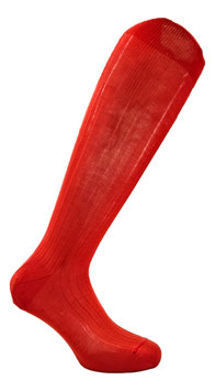 Perofil Calza Lunga Costa Color Filo di Scozia Rosso Corallo