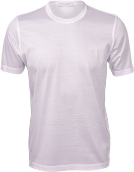 Gran Sasso Filo di Scozia T-Shirt Mezza Manica Bianco