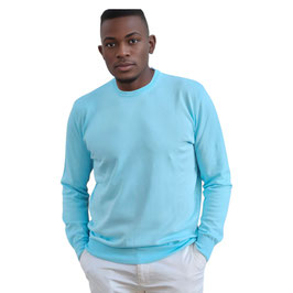 Beach Party Fratelli Bellucci Maglione a Girocollo in 100% Cotone Acqua