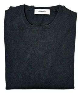 Maglione Gran Sasso  Lana Merinos Extra Fine  Verde Melange 2