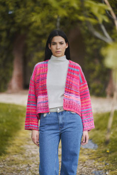Poema Stripes Cardigan
