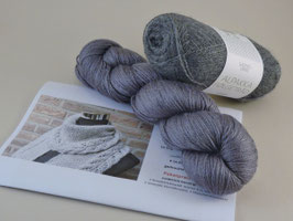 Materialpaket Tuch MeRo Marlia No 2 - Stahl