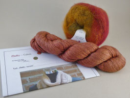 Materialpaket Tuch MeRo Lunata - Goldener Herbst