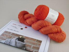 Materialpaket Tuch MeRo Marlia No 2 - Kürbis