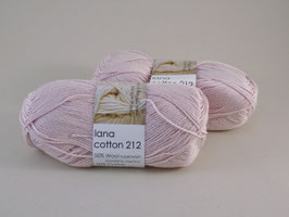 Hjertegarn Lana Cotton 212 Fb 3803 Zartes Rosa
