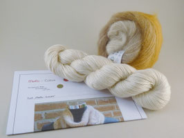 Materialpaket Tuch MeRo Lunata - Sand & Sonne