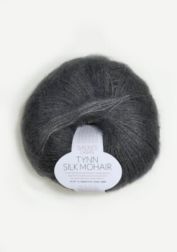 Sandnes Tynn Silk Mohair Fb 6707 Stahlgrau