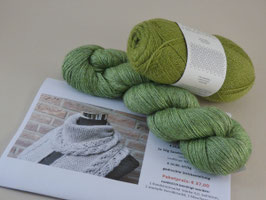 Materialpaket Tuch MeRo Marlia No 2 - Melange in Grün