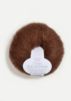 Sandnes Tynn Silk Mohair Fb 3072 Dunkles Braun