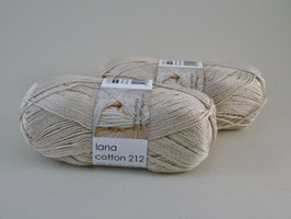 Hjertegarn Lana Cotton 212 Fb 2122 Beige/Sand