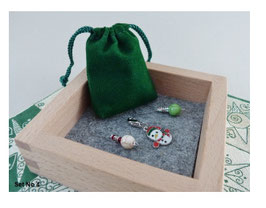 Maschenmarkierer 3er Set im Geschenksäckchen - No 4