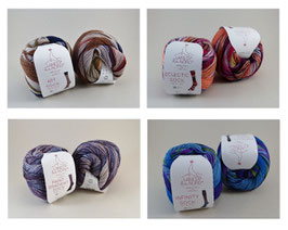Laines du Nord Sockenwollpaket - 4x 100g "Dies und Das"
